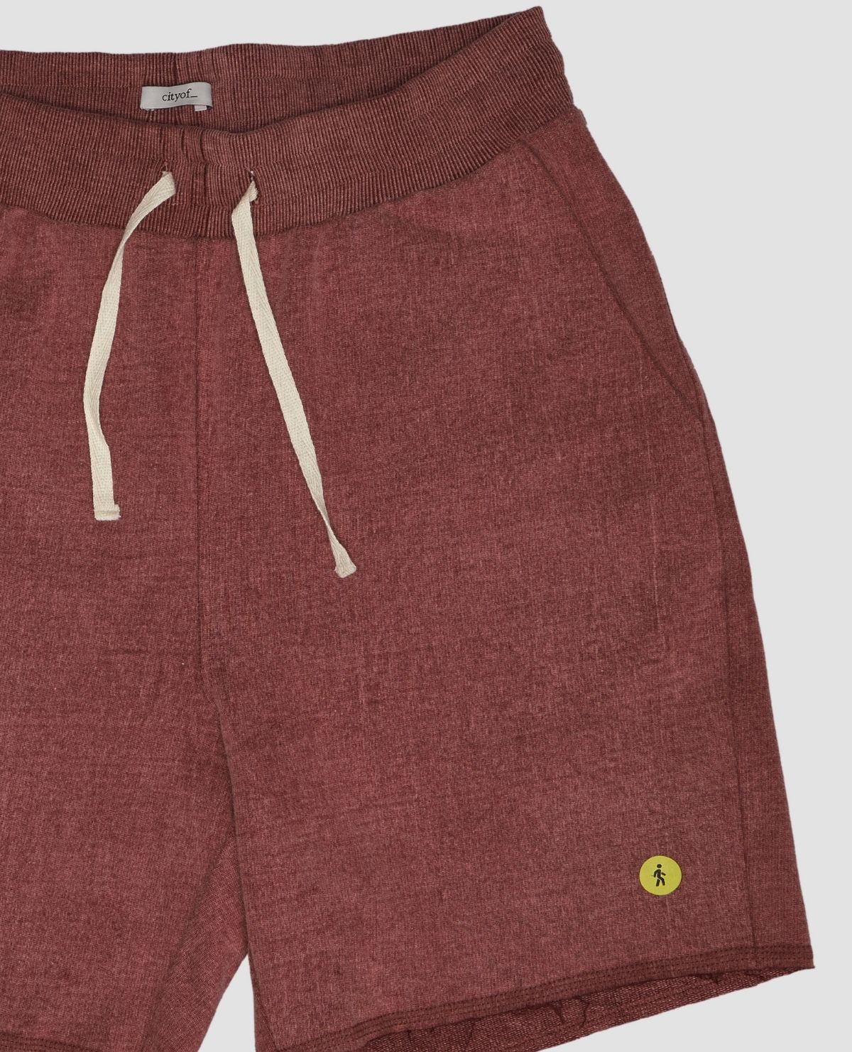 Urban Vintage Burgundy French Terry Shorts