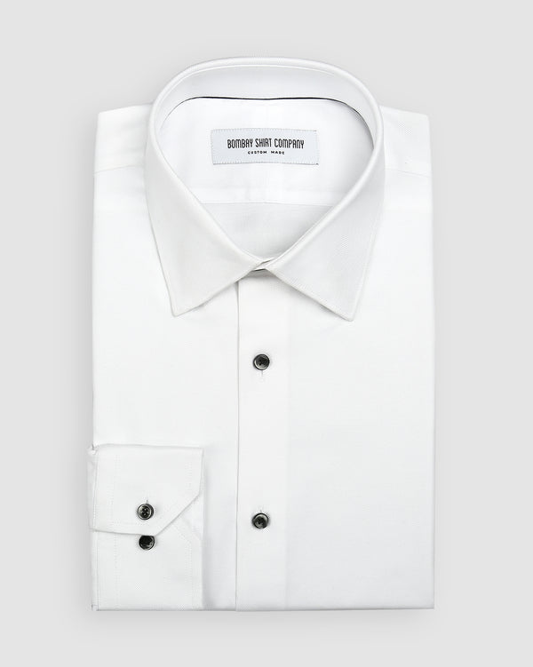 Monti Clay White Oxford Shirt