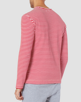 Arthur Road Striped Pique Long Sleeve T-Shirt