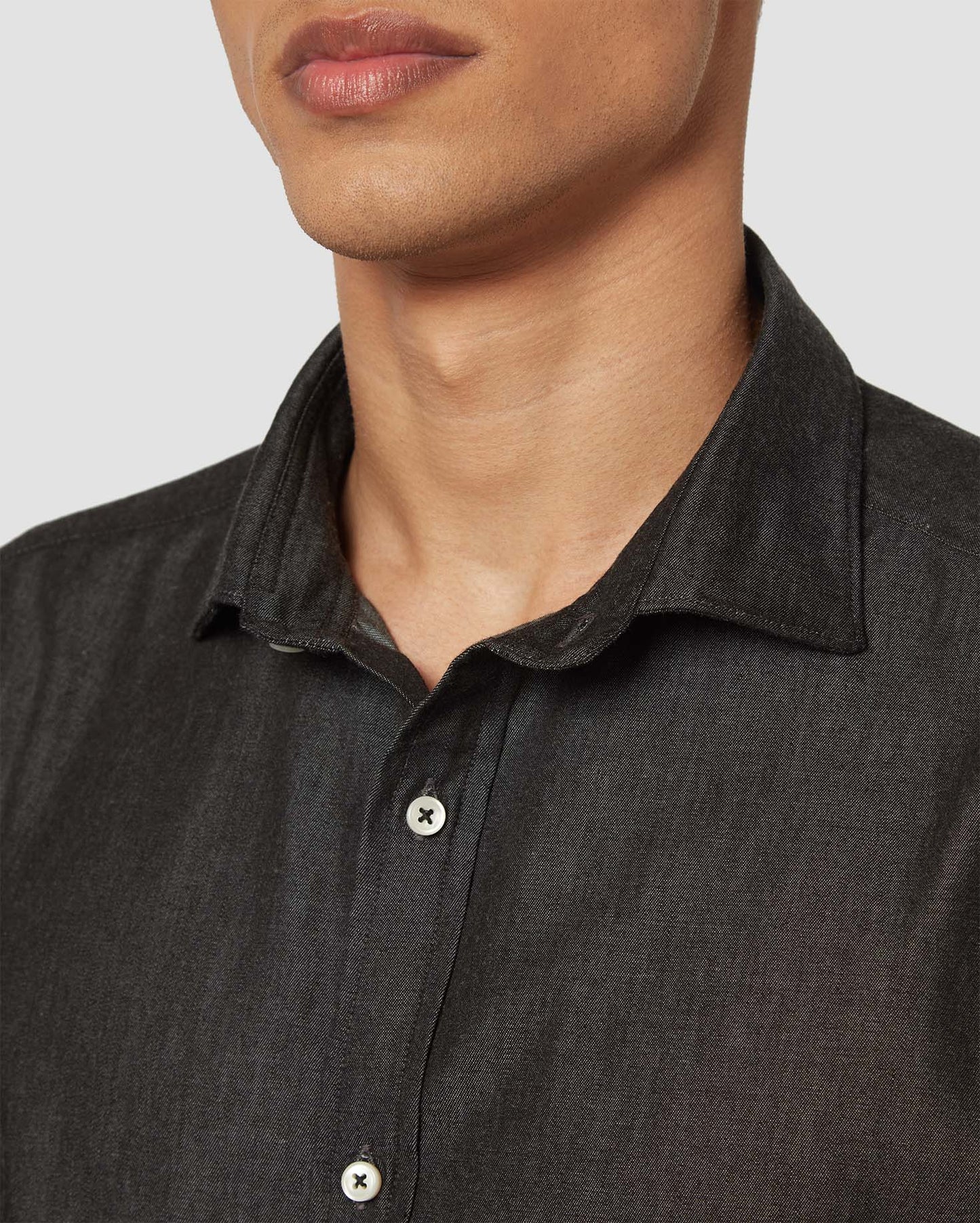 Crushed Pepper Denim Shirt
