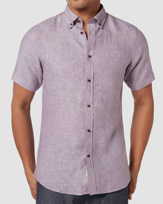 Pecan Pie Linen Shirt