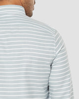 Mushroom Grey Brushed Striped Shirt