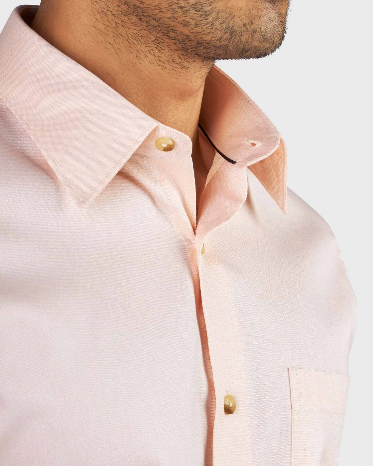 Wrinkle Resistant Melon Sorbet Oxford Shirt