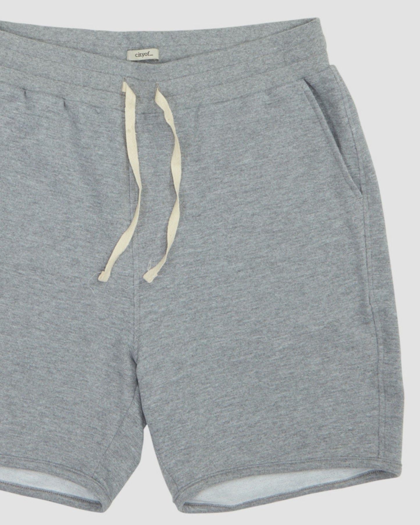 Classic Grey Melange Shorts
