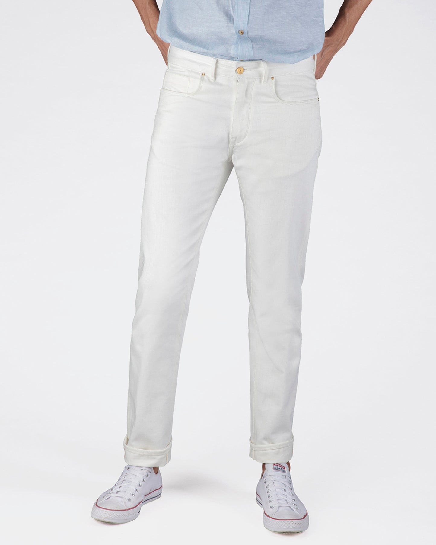 Ecru Slub || Soft Selvedge Jeans