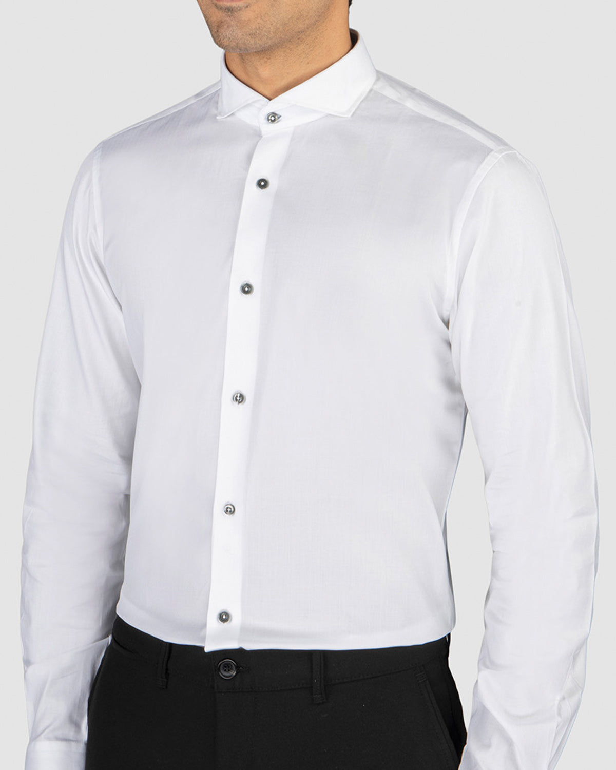Wrinkle Resistant Starlight Herringbone Shirt
