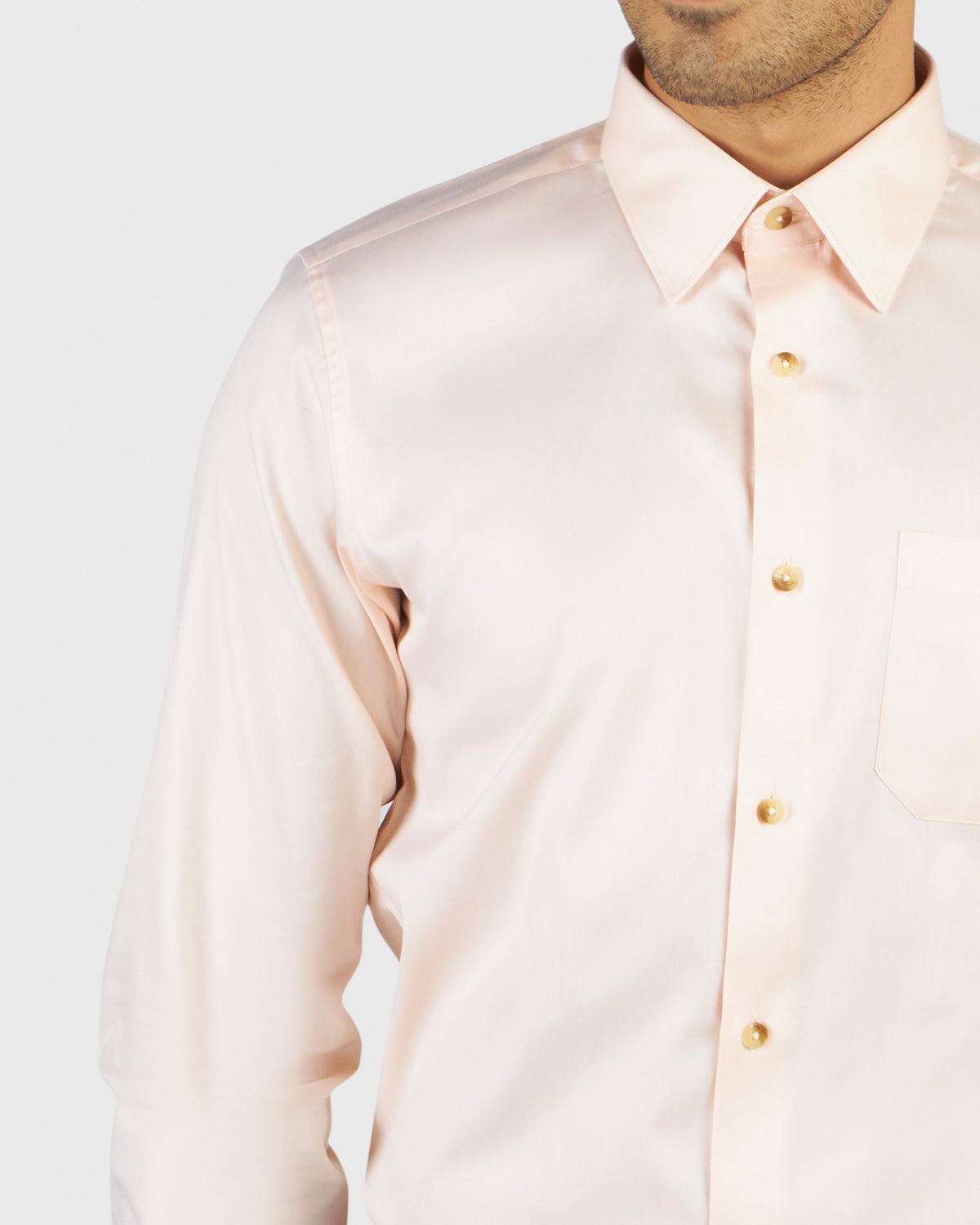 Wrinkle Resistant Melon Sorbet Oxford Shirt