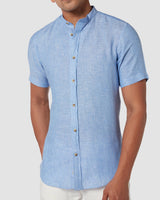 Blue Glass Linen Shirt