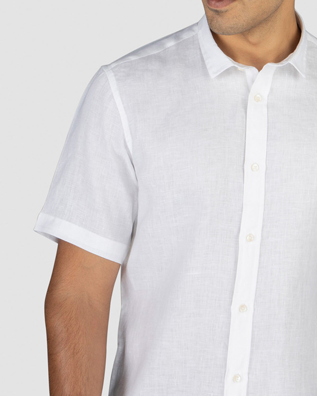 White Fog Linen Shirt