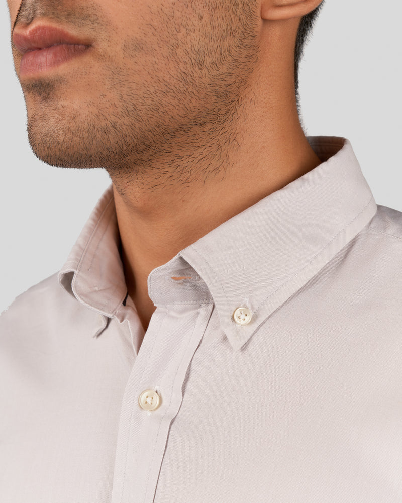Light Grey Oxford Shirt