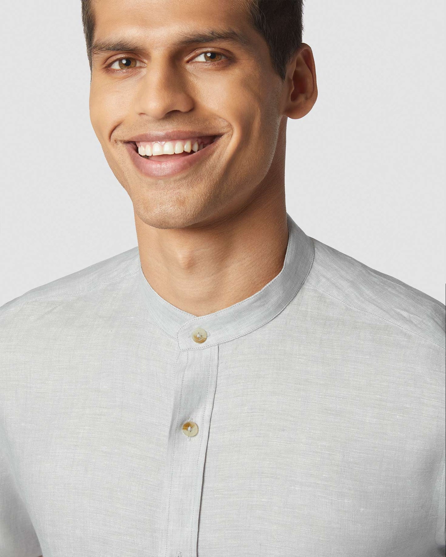 Quarry Dust Linen Shirt