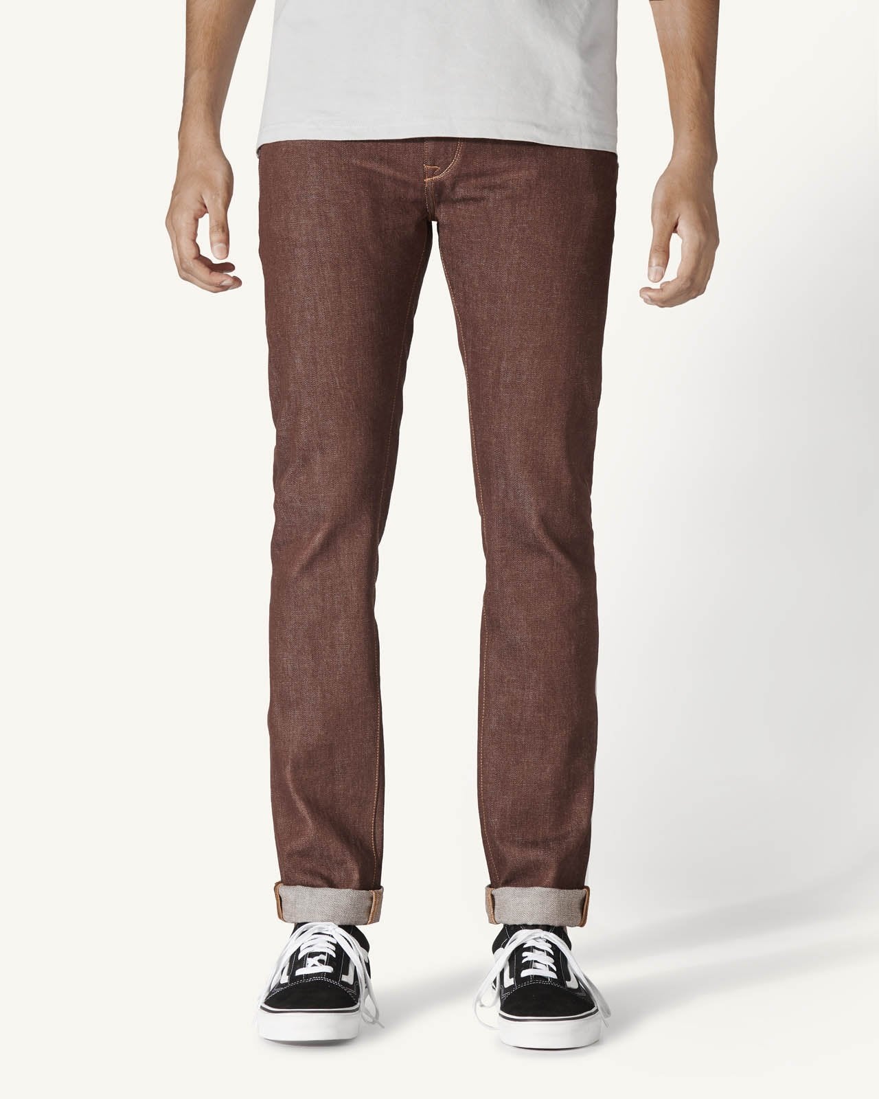 Rustic Red | Organic Cotton Jeans