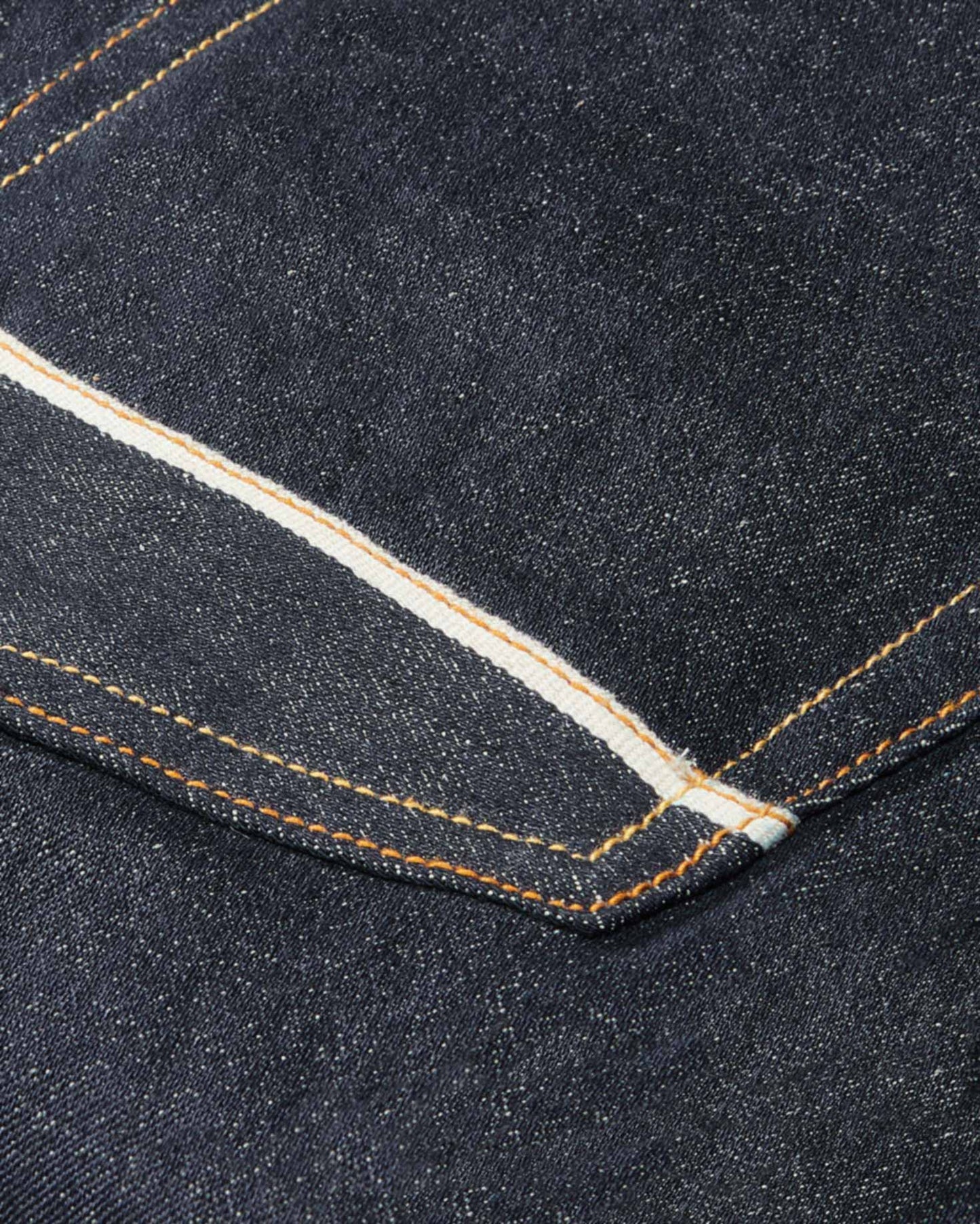 Grindled Indigo | Linen Stretch Selvedge Jeans