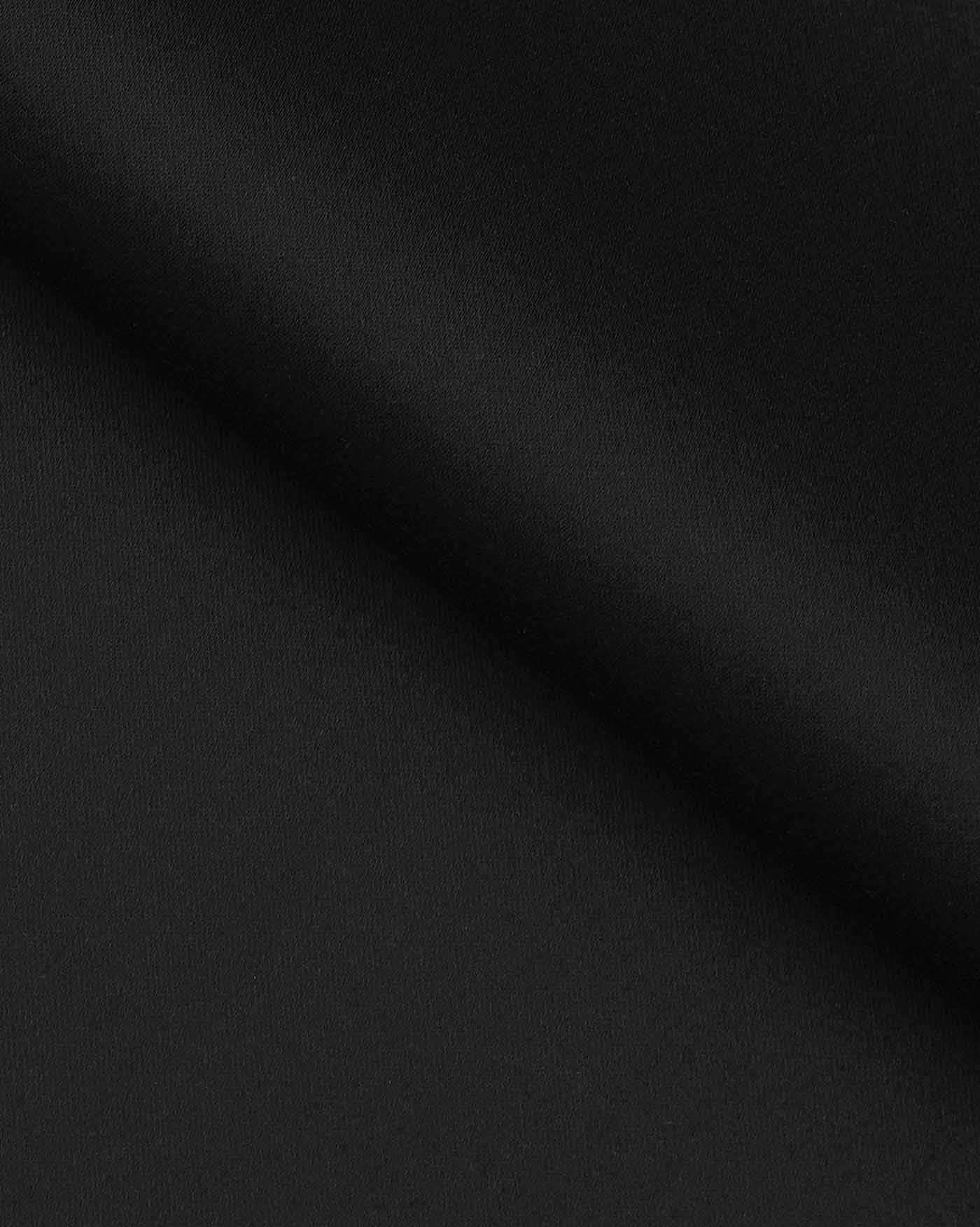 Onyx Black Zipper Shirt