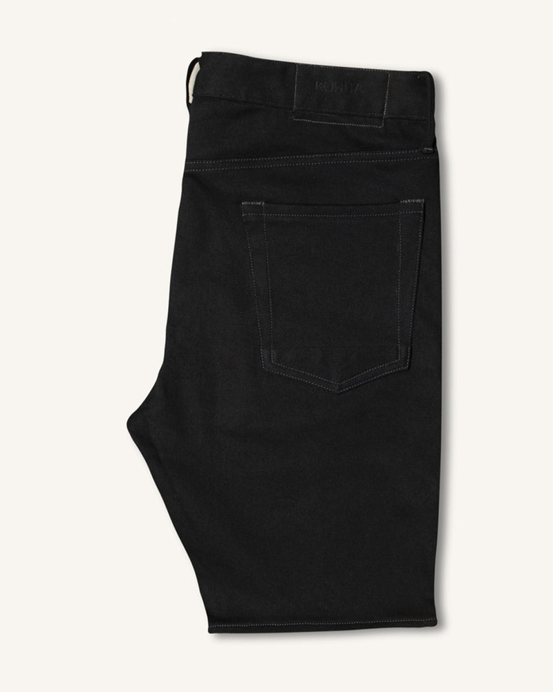 Black Jet | Super-soft Stretch Shorts