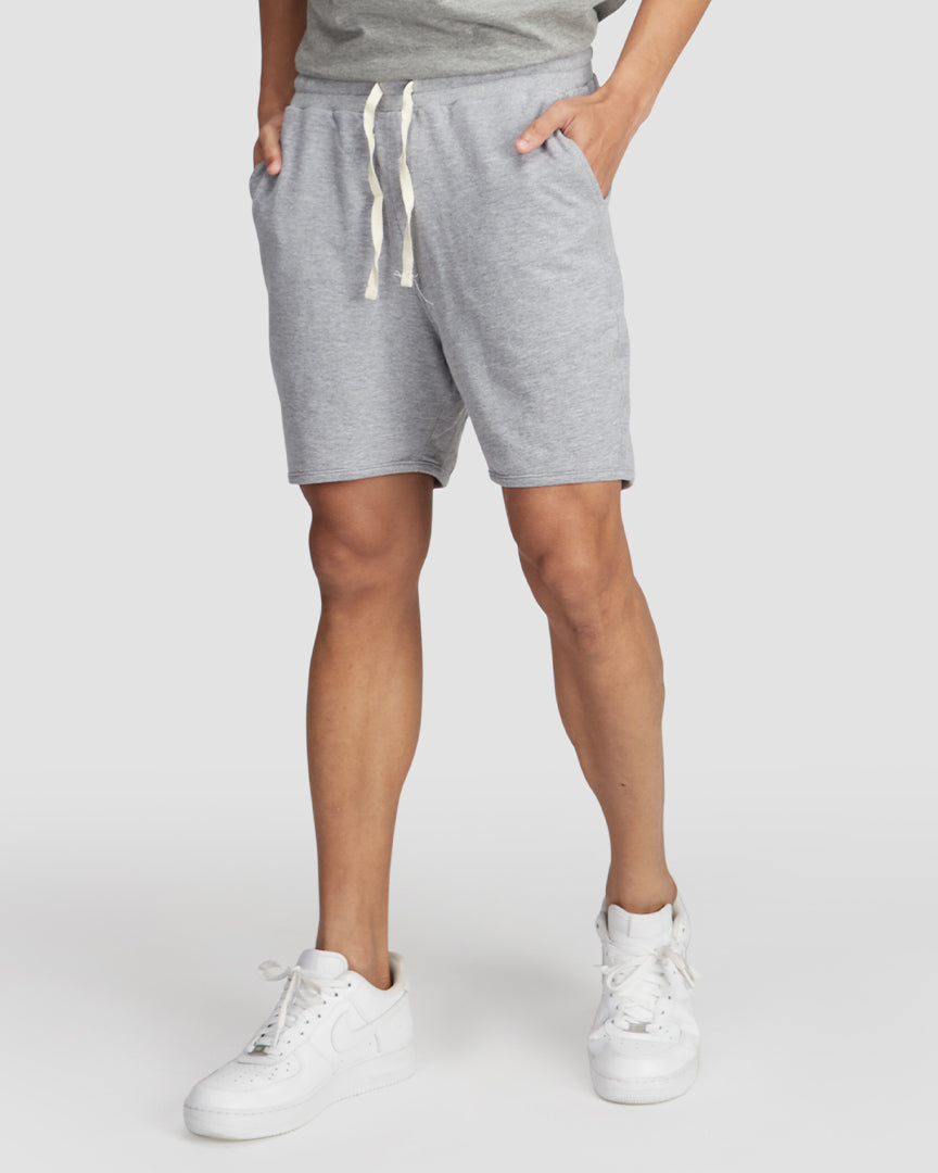 Classic Grey Melange Shorts