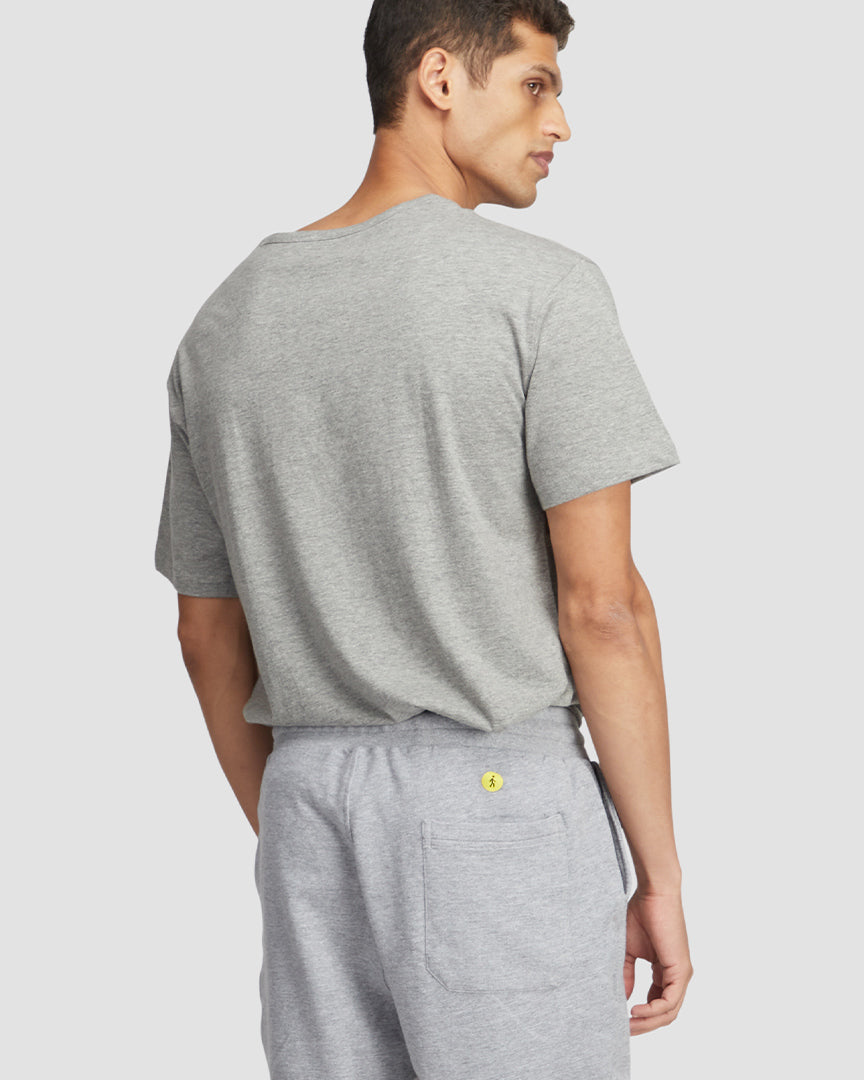 Classic Grey Melange T-Shirt