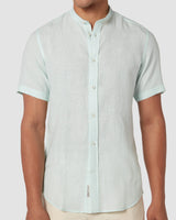 Pistachio Cream Linen Shirt