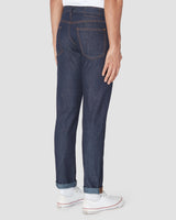 Hatched Indigo || Ultra-light Soft  Jeans