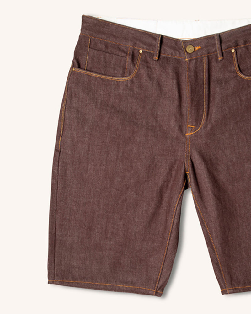 Rustic Red || Organic Cotton Shorts