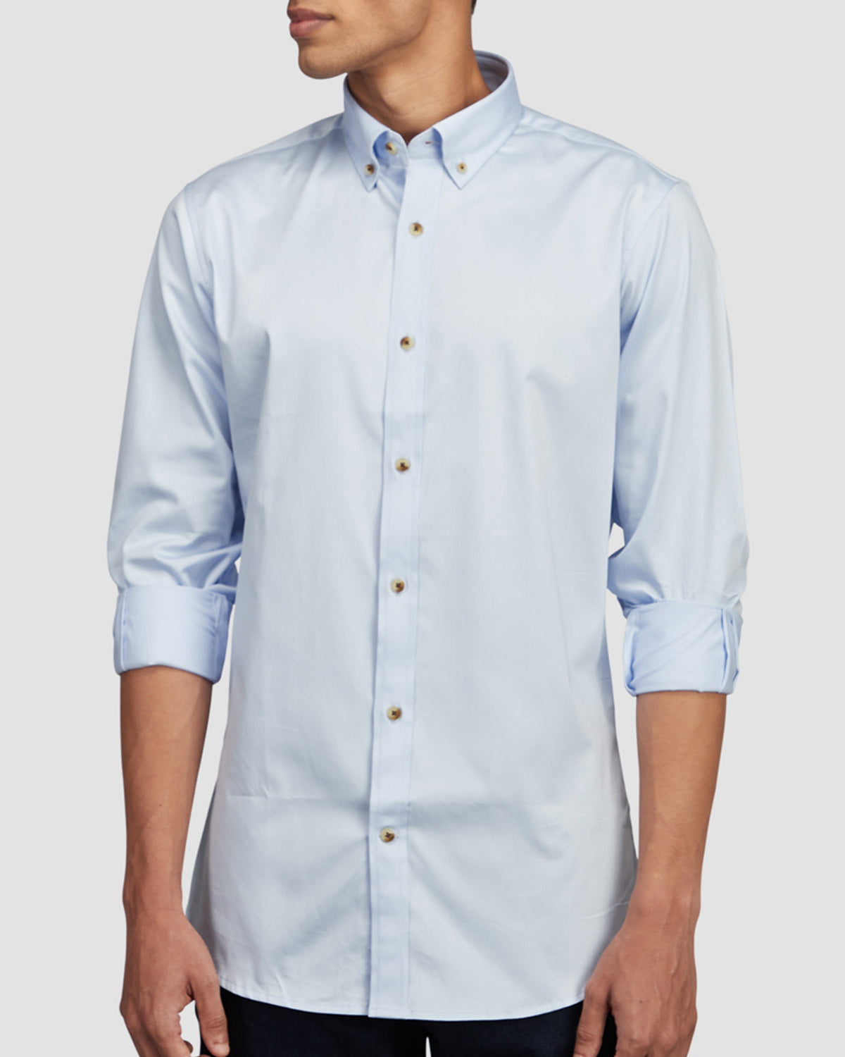 Scuba Stretch Satin Shirt