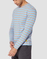 Classic Cobalt Striped Long Sleeve T-Shirt