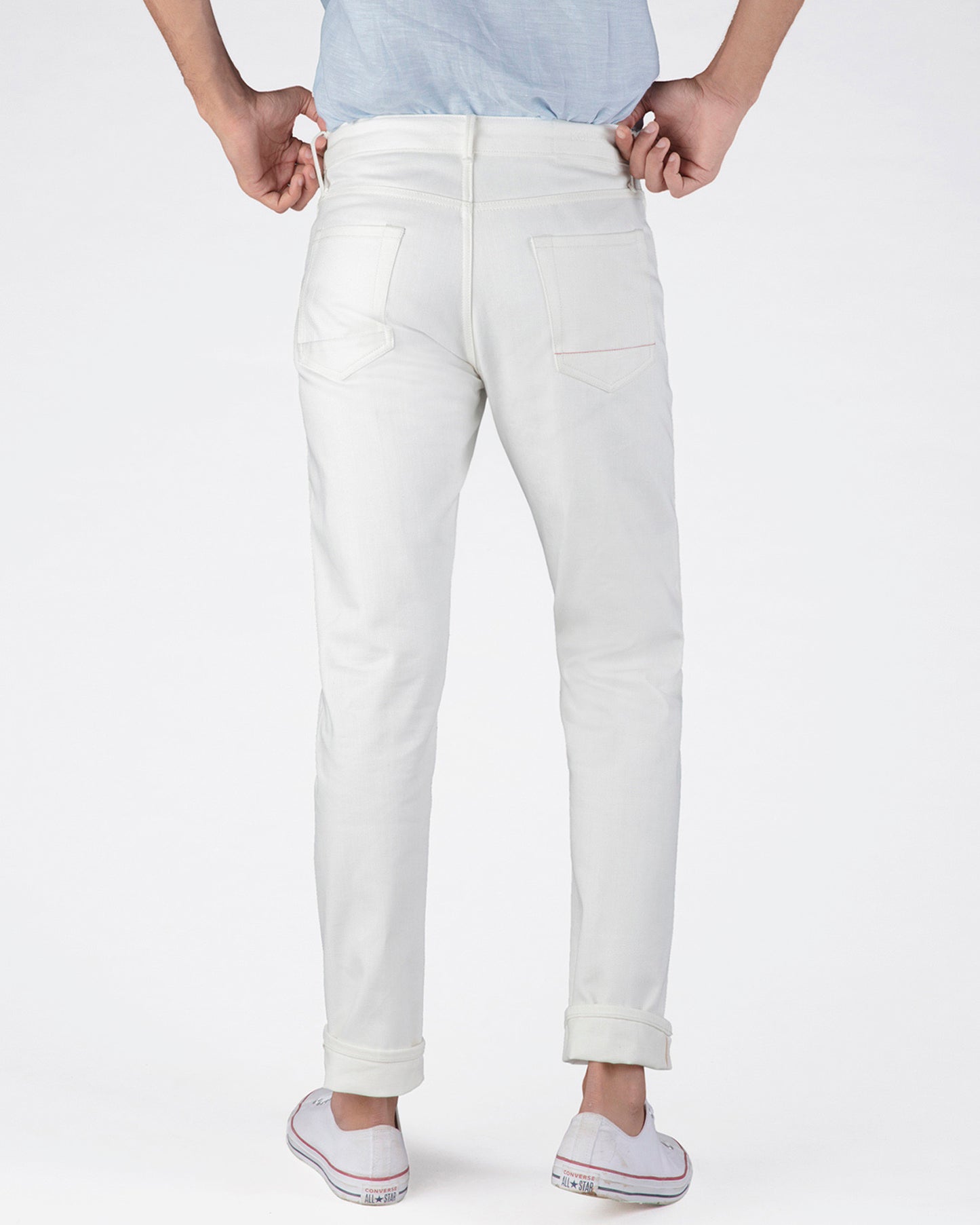 Ecru Slub || Soft Selvedge Jeans