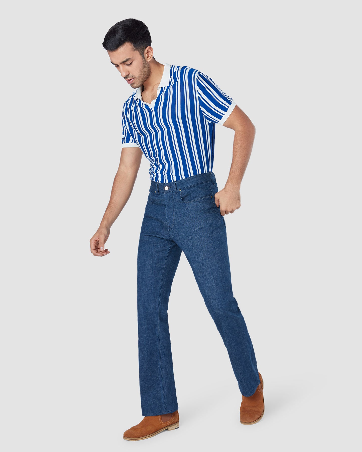 Indigo Cross : Soft Stretch Jeans