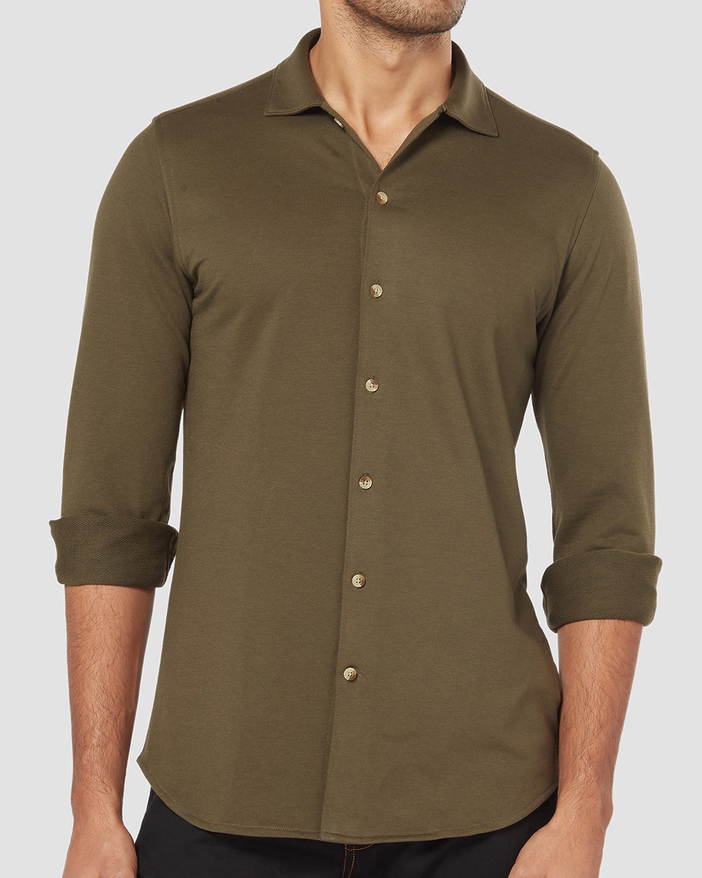 Serpentine Knit Shirt