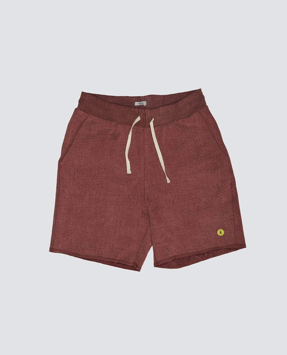Urban Vintage Burgundy French Terry Shorts