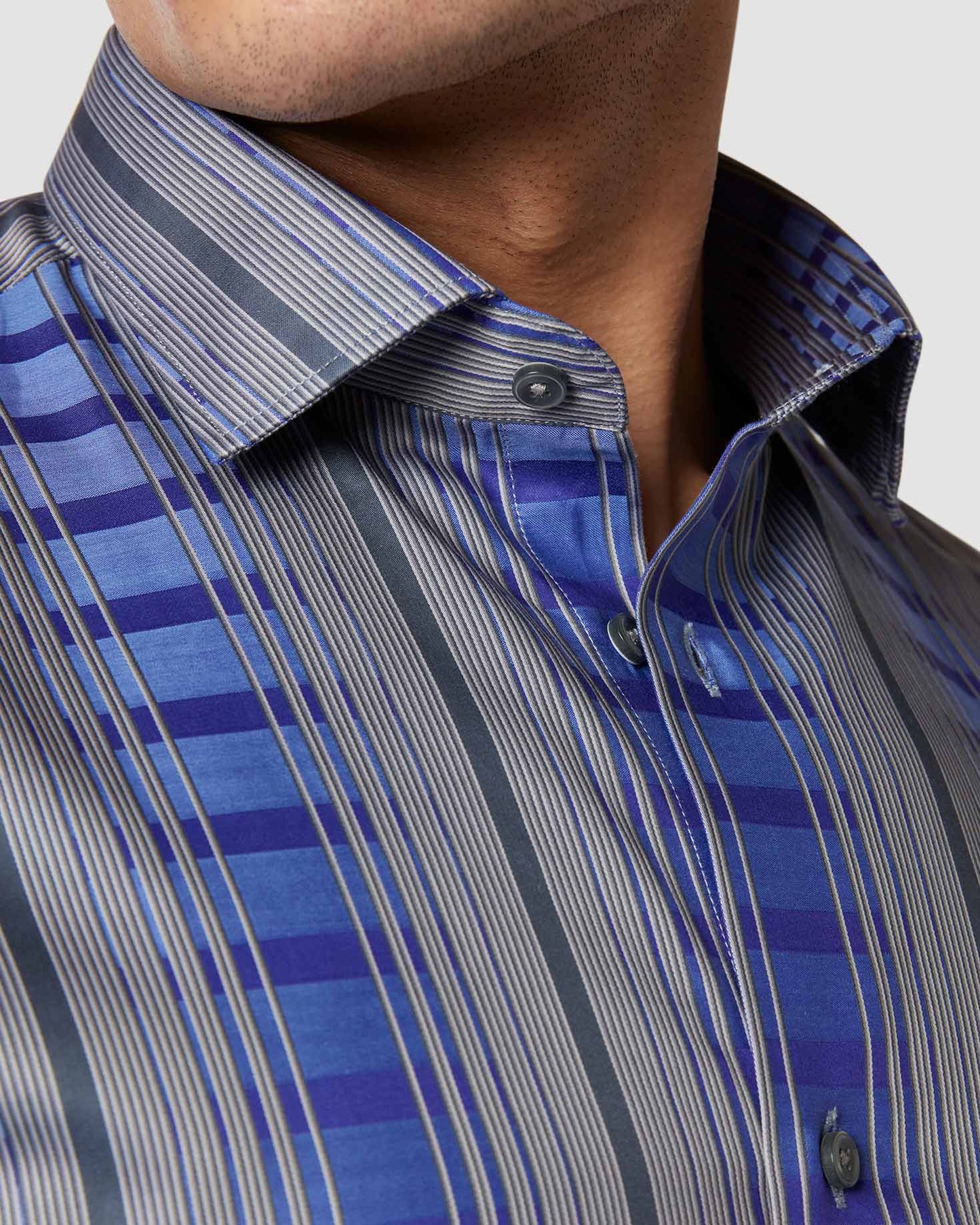 Monti High Tension Striped Shirt