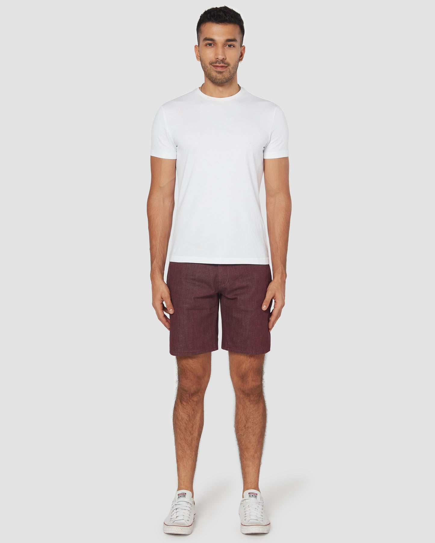 Maroon || Organic Cotton Shorts