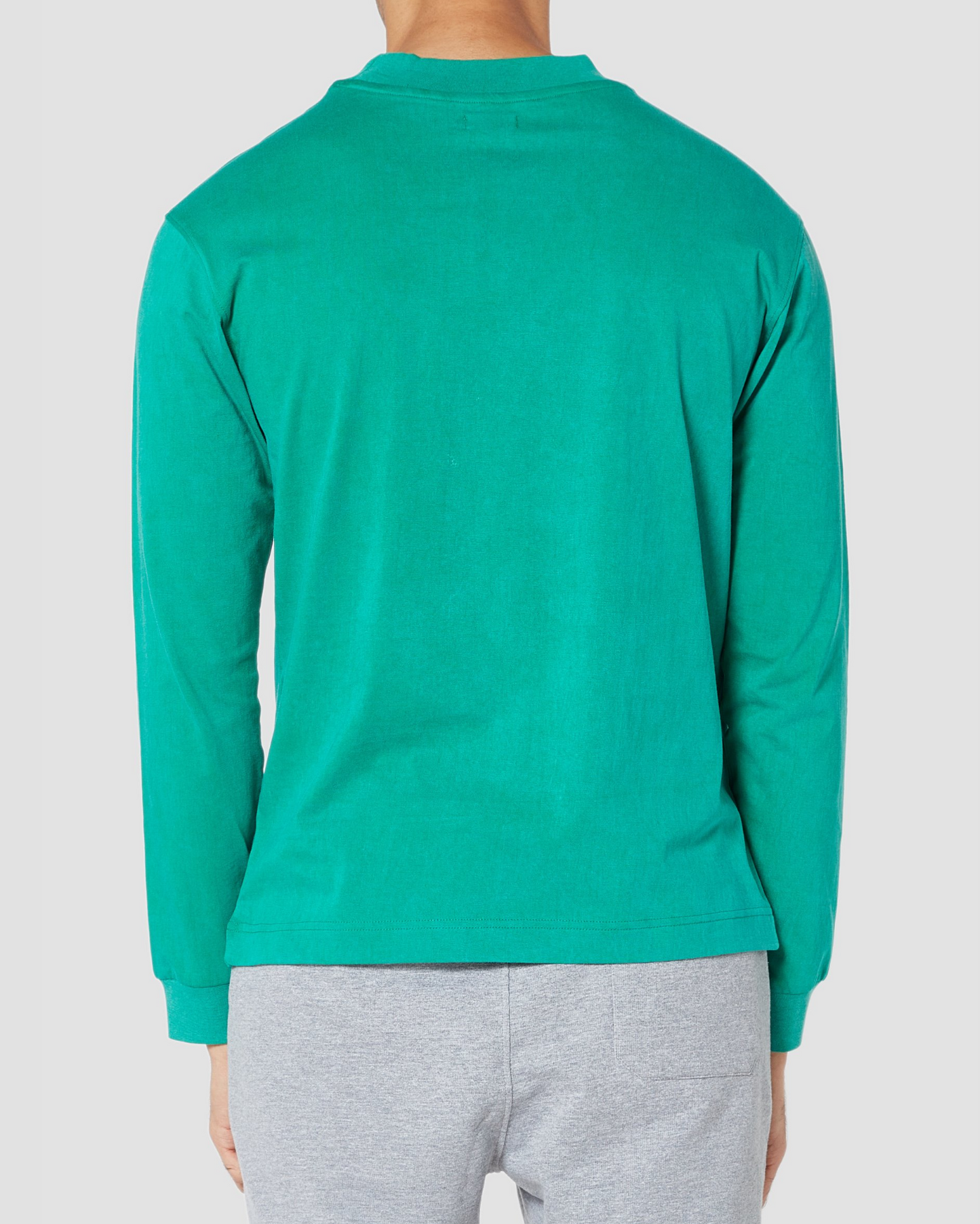 Urban Vintage Jungle Green Retro Boxing Long Sleeves T-Shirt
