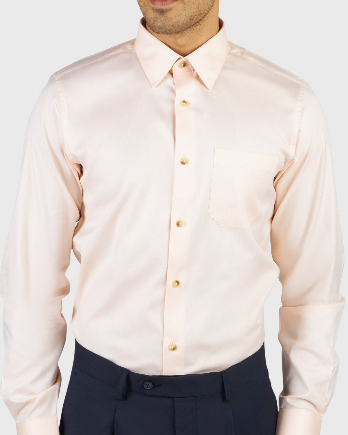 Wrinkle Resistant Melon Sorbet Oxford Shirt