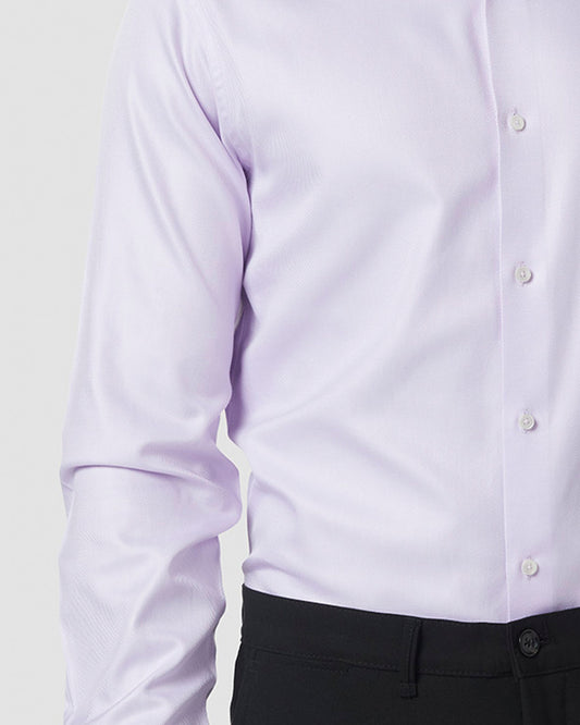 Wrinkle Resistant Premium Lavender Twill Shirt
