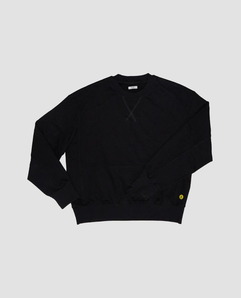 Urban Black French Terry Sweatshirt