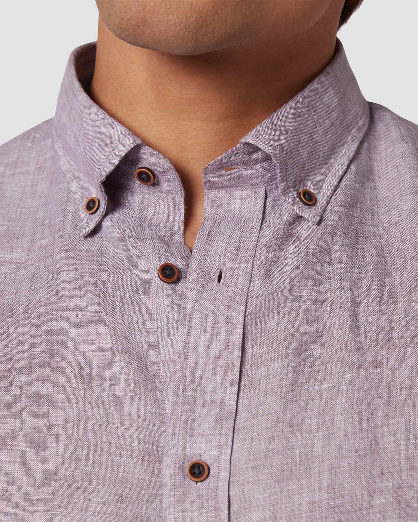 Pecan Pie Linen Shirt