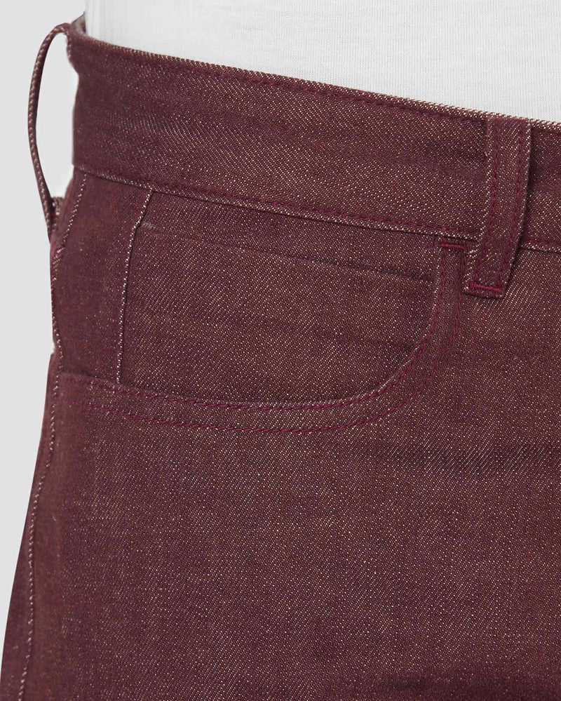 Maroon || Organic Cotton Shorts