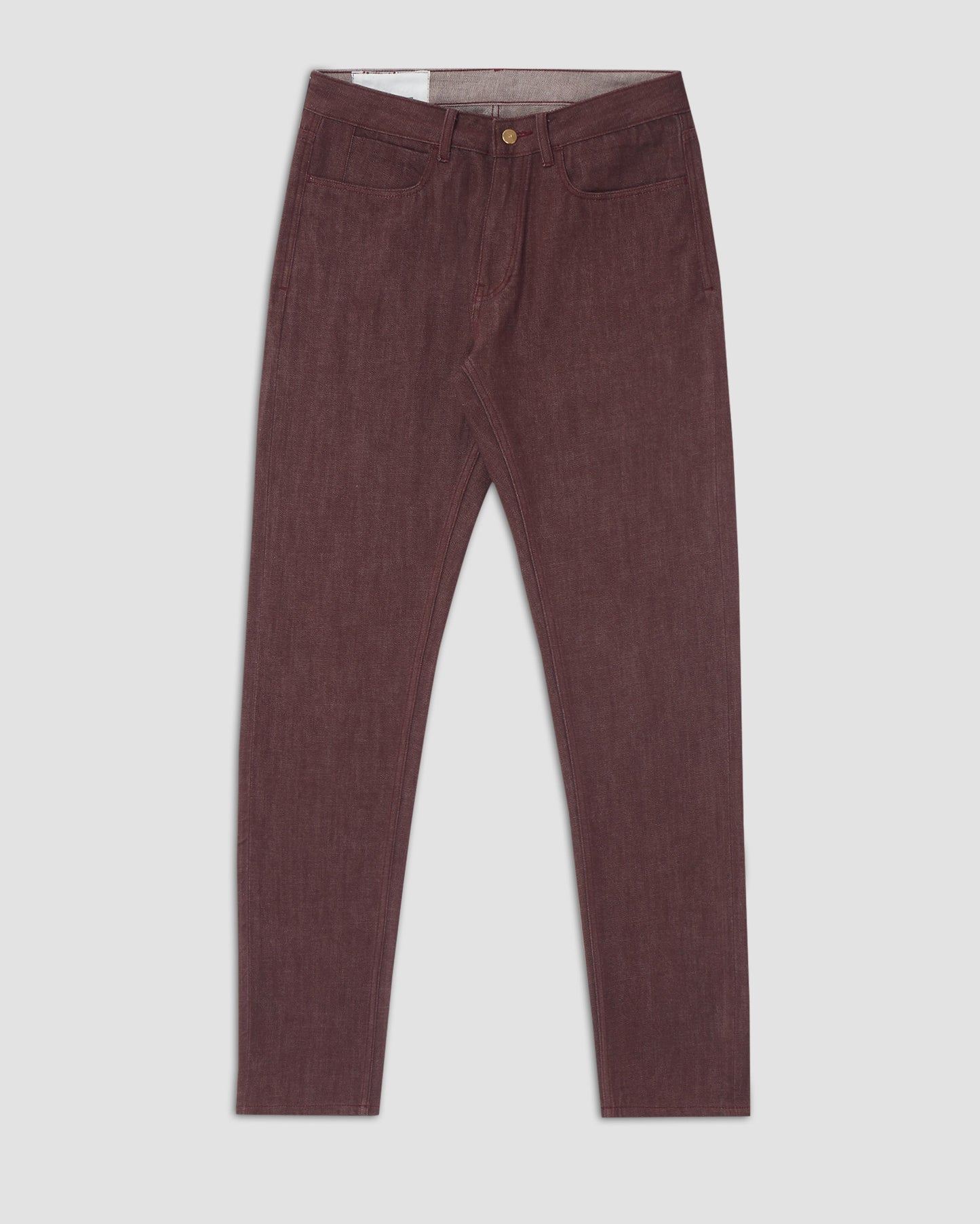 Maroon || Organic Cotton Jeans