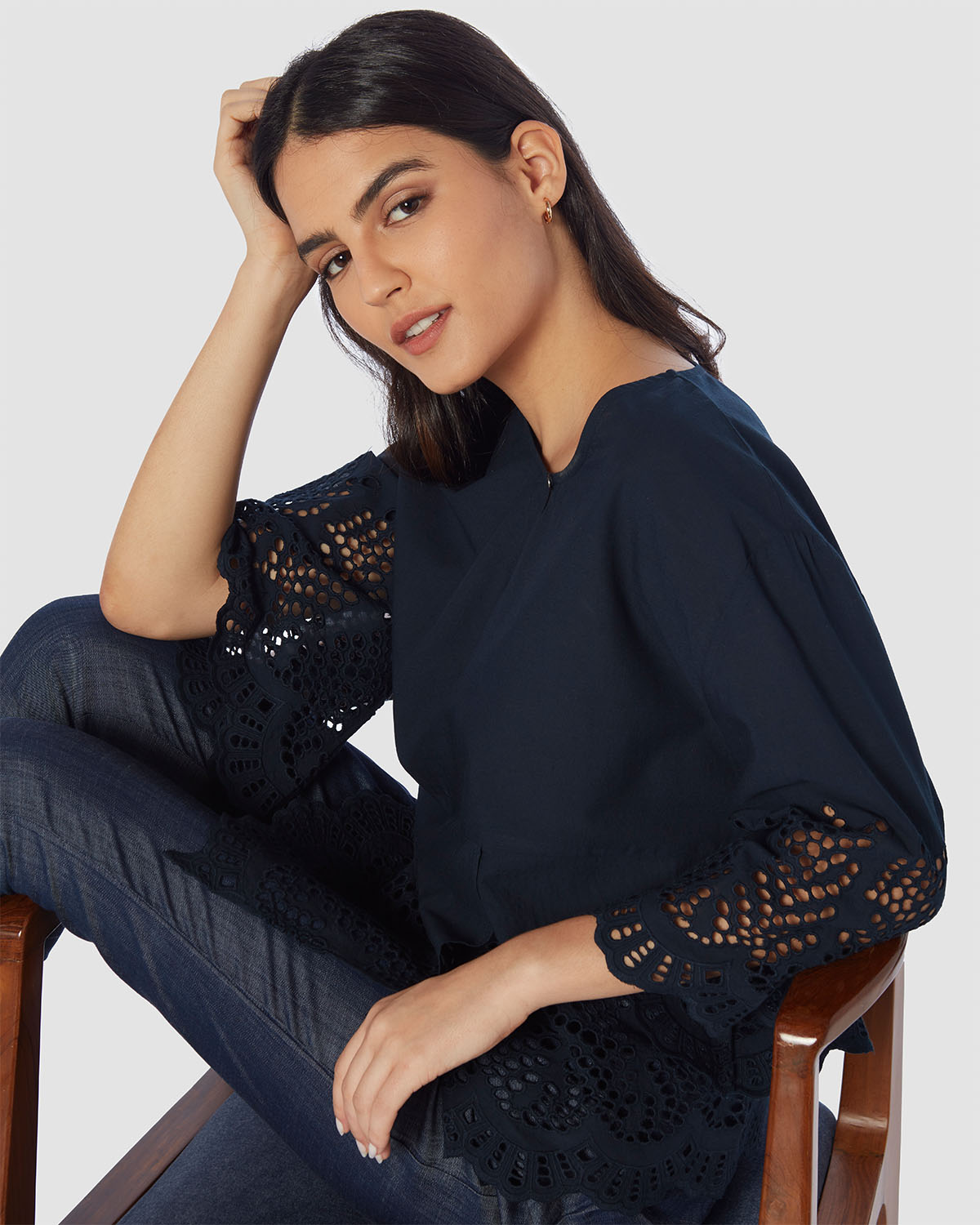 Moondust Asymmetrical Top