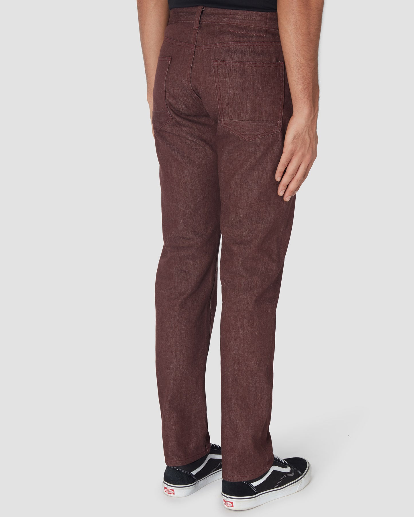 Maroon || Organic Cotton Jeans
