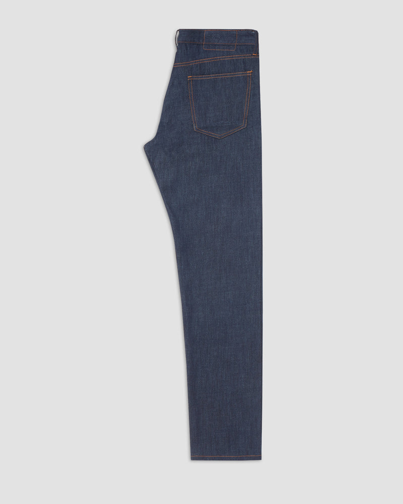 Hatched Indigo || Ultra-light Soft  Jeans