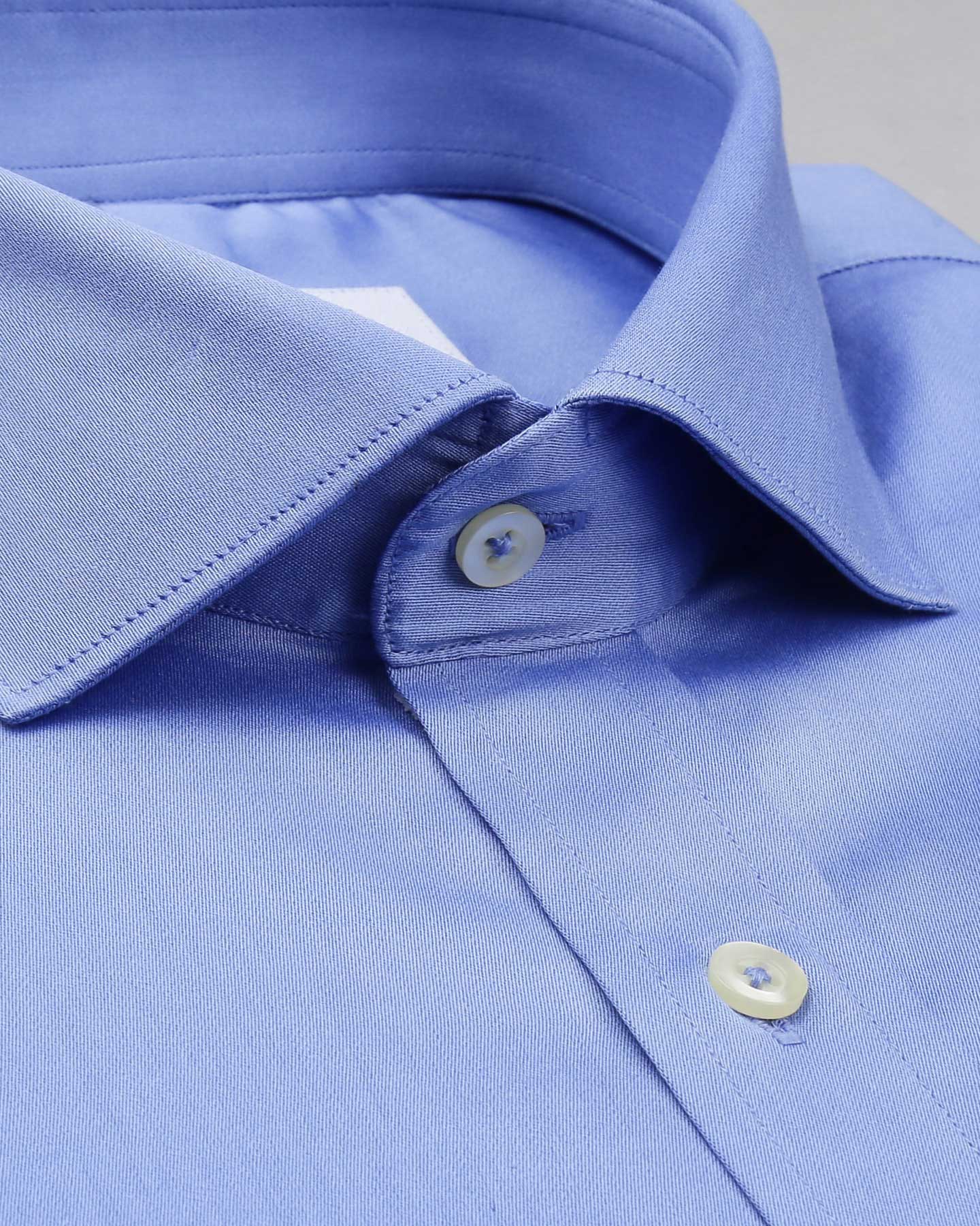 Super Medium Blue Satin Shirt