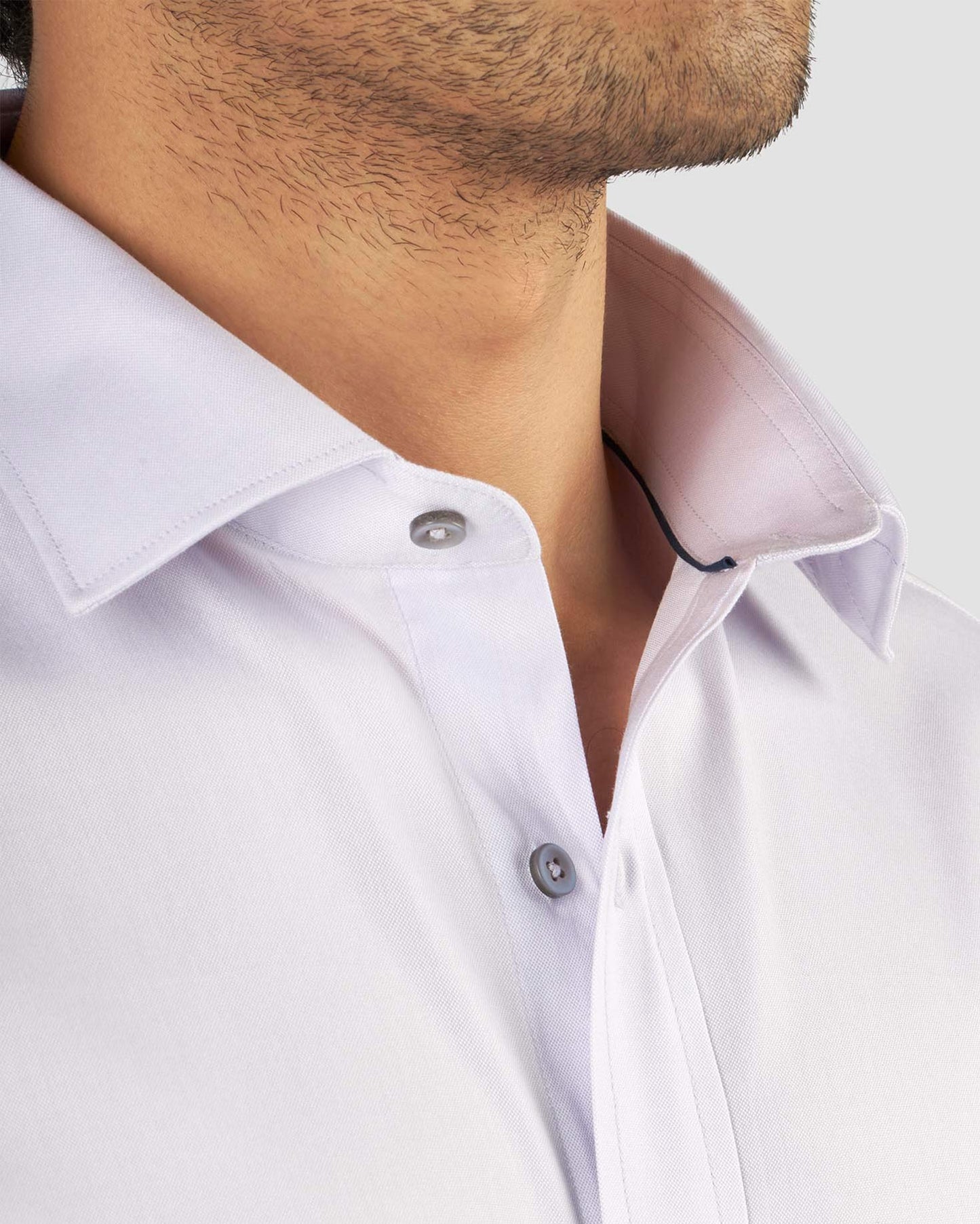 Wrinkle Resistant Purple Oxford Shirt
