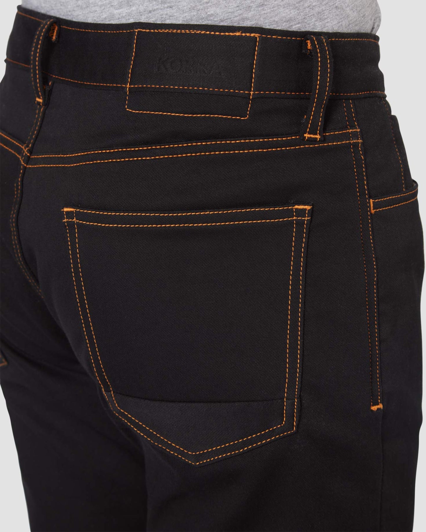 Smoked Black || Knit-like Soft Jeans