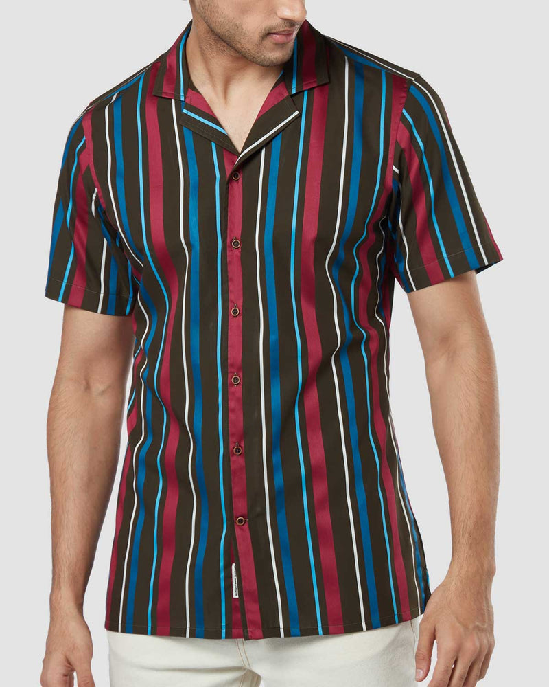 Passionfruit Striped Shirt