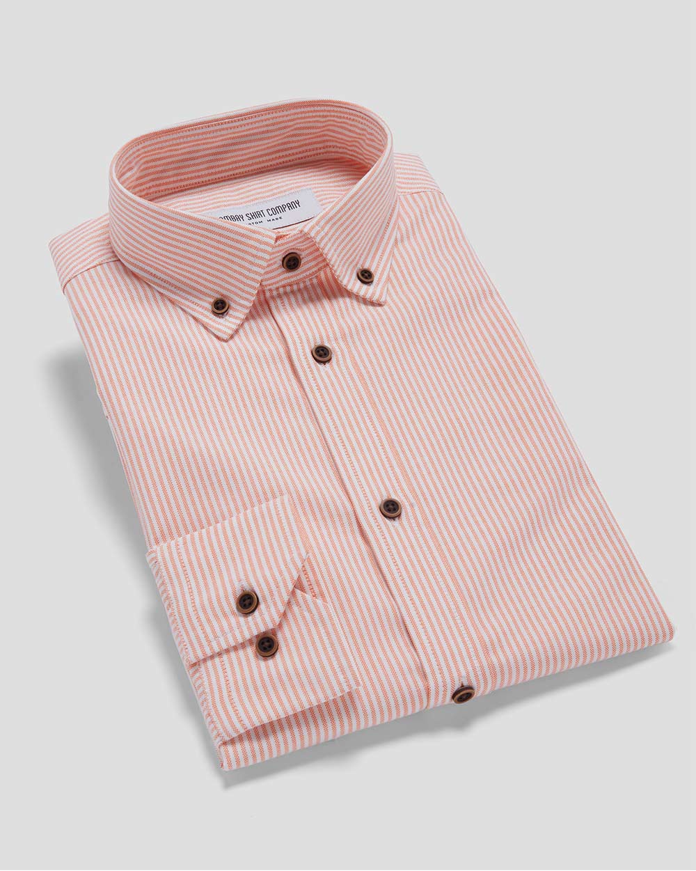 Thomas Mason Ginger Striped Shirt