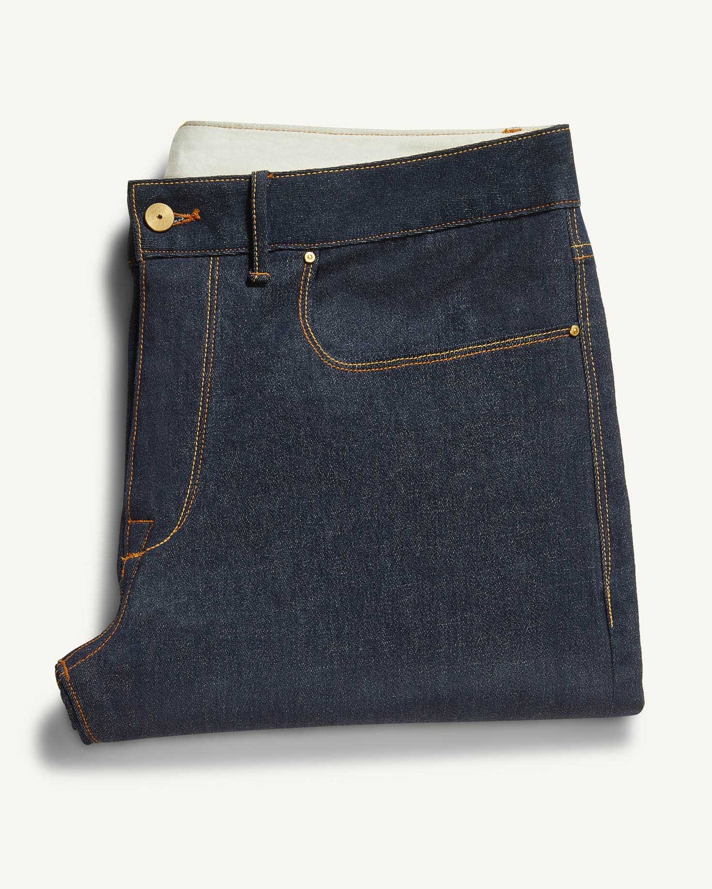 Grindled Indigo | Linen Stretch Selvedge Jeans