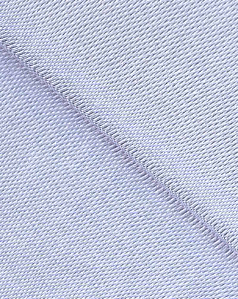 Wrinkle Resistant Marine Blue Oxford Shirt