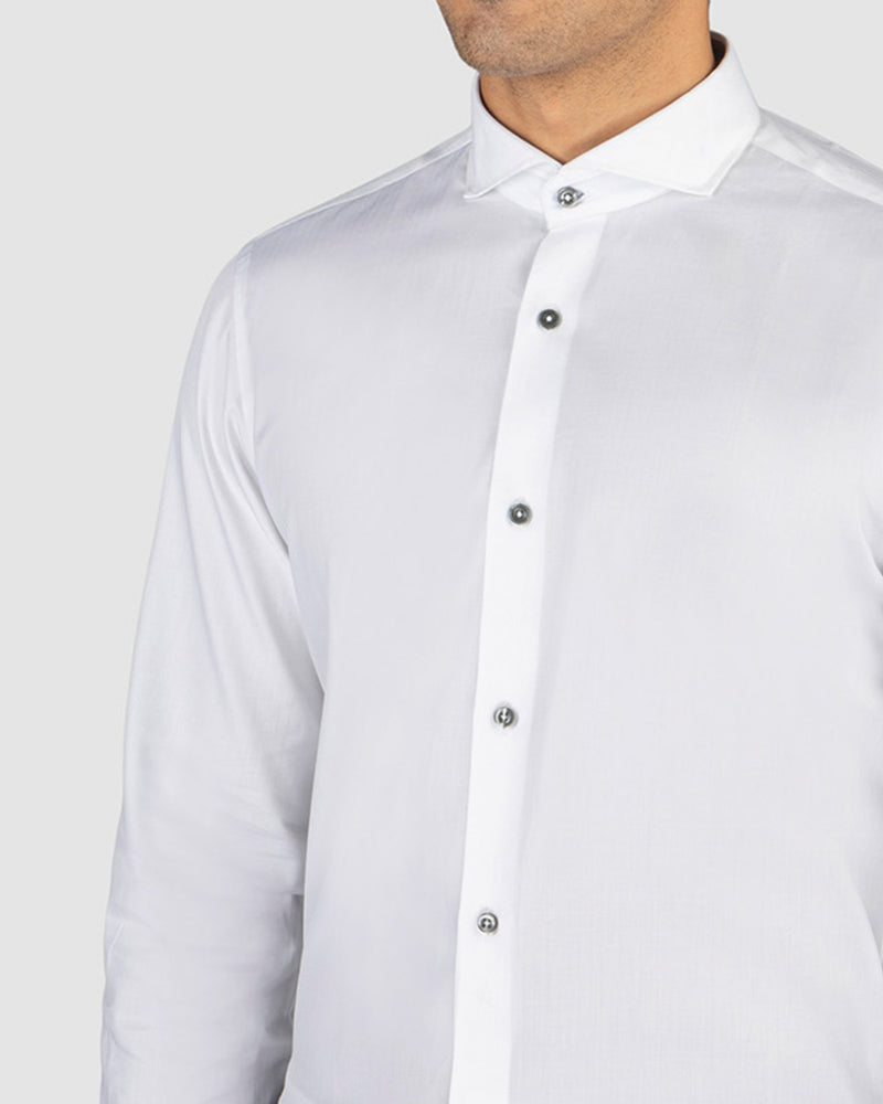 Wrinkle Resistant Starlight Herringbone Shirt
